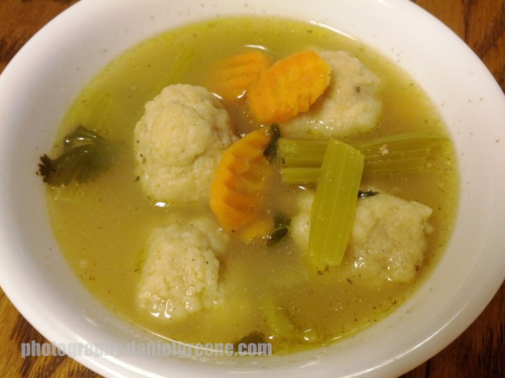 Matzo ball soup