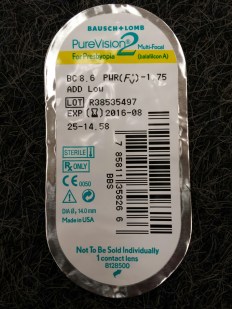 Multi-focal contact lenses for presbyopia